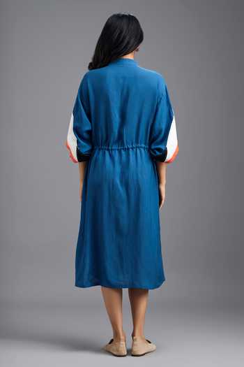 Deepika Arora Linen Midi Dress 