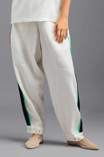 Buy Deepika Arora White Linen Open Neck, Jacket And Trouser Set Online at Aza Fashions Buy_Deepika Arora_White Linen Open Neck, Jacket And Trouser Set _Online_at_Aza_Fashions
