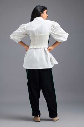 Deepika Arora Cotton Shirt & Pant Set 
