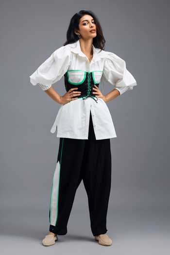 Deepika Arora Cotton Shirt & Pant Set 
