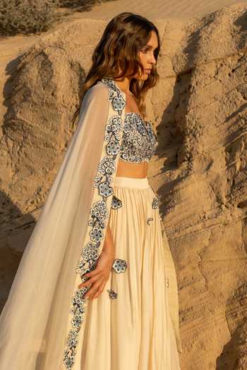 Rosé Anupama Khanna Hand Embroidered Lehenga Set 