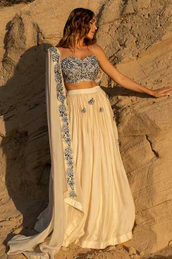 Rosé Anupama Khanna Hand Embroidered Lehenga Set 
