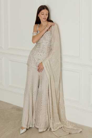 Rosé Anupama Khanna Hand Embroidered Kurta Set 