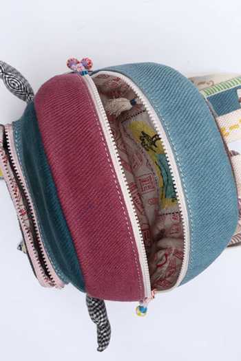 CHOOSE KIND Multi Color Lutris Batsby Backpack Online at Aza Fashions CHOOSE KIND_Multi Color Lutris Batsby Backpack _Online_at_Aza_Fashions