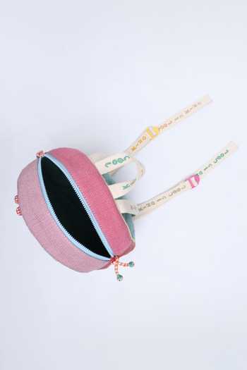 CHOOSE KIND Multi Color Gruce Froopals Backpack Online at Aza Fashions CHOOSE KIND_Multi Color Gruce Froopals Backpack _Online_at_Aza_Fashions