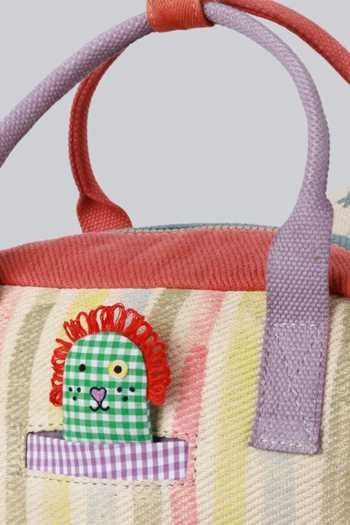 CHOOSE KIND Multi Color Humphead Carnival Backpack Online at Aza Fashions CHOOSE KIND_Multi Color Humphead Carnival Backpack _Online_at_Aza_Fashions