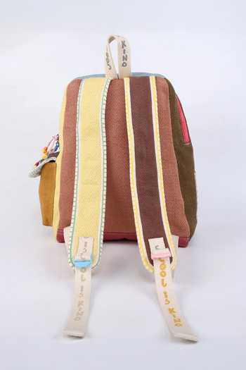 Shop CHOOSE KIND Multi Color Yanitzi Au Revoir Days Backpack at Aza Fashions Shop_CHOOSE KIND_Multi Color Yanitzi Au Revoir Days Backpack _at_Aza_Fashions