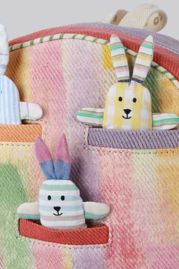 CHOOSE KIND Multi Color Gruce Skittles Backpack Online at Aza Fashions CHOOSE KIND_Multi Color Gruce Skittles Backpack _Online_at_Aza_Fashions