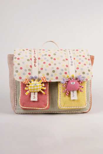 CHOOSE KIND Multi Color Aurochs Crabby Pop Backpack Online at Aza Fashions CHOOSE KIND_Multi Color Aurochs Crabby Pop Backpack _Online_at_Aza_Fashions