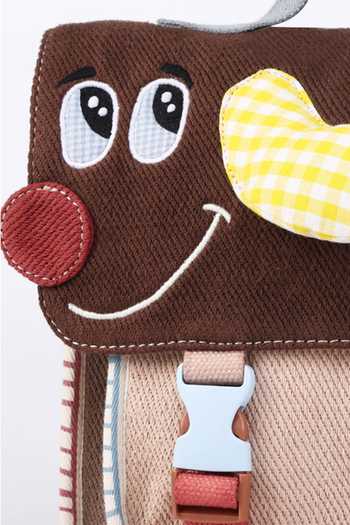 CHOOSE KIND Multi Color Panthera Doggo Backpack Online at Aza Fashions CHOOSE KIND_Multi Color Panthera Doggo Backpack _Online_at_Aza_Fashions