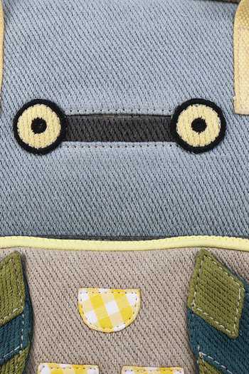 CHOOSE KIND Multi Color Humphead Hoot Backpack at Aza Fashions CHOOSE KIND_Multi Color Humphead Hoot Backpack _at_Aza_Fashions
