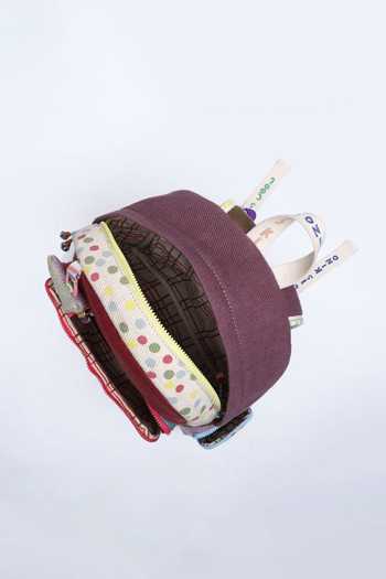CHOOSE KIND_Multi Color Dugong Love Letters And Postcard Days Backpack _Online_at_Aza_Fashions