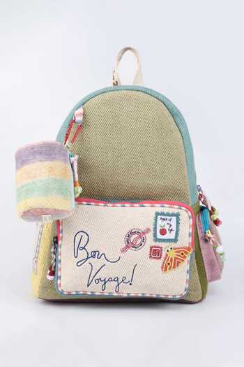 Buy CHOOSE KIND Multi Color Tapanuli Travel Stories Backpack Online at Aza Fashions Buy_CHOOSE KIND_Multi Color Tapanuli Travel Stories Backpack _Online_at_Aza_Fashions