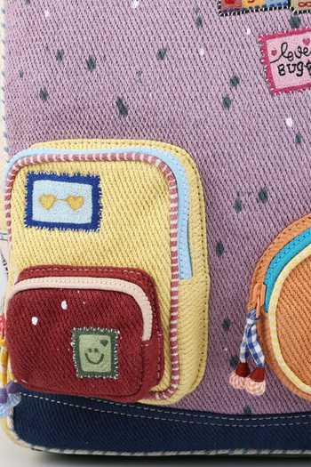 Shop CHOOSE KIND Multi Color Belluga Kind Kaleido Backpack Online at Aza Fashions Shop_CHOOSE KIND_Multi Color Belluga Kind Kaleido Backpack _Online_at_Aza_Fashions