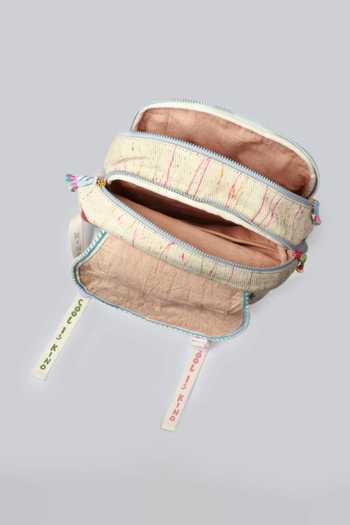 Buy_CHOOSE KIND_Multi Color Chinchilla New York Backpack _Online_at_Aza_Fashions