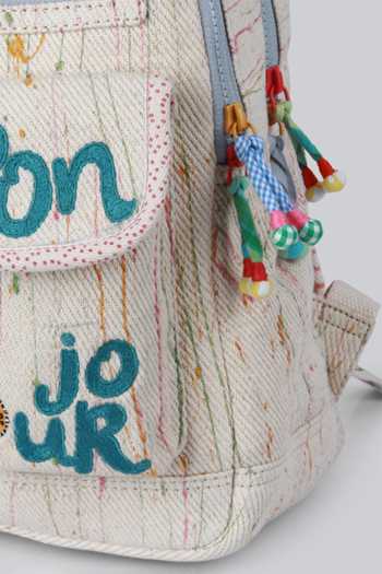 Shop_CHOOSE KIND_Multi Color Chinchilla New York Backpack _Online_at_Aza_Fashions