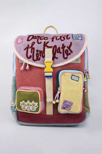 Shop_CHOOSE KIND_Multi Color Chinchilla Rhythm Riot Backpack _Online_at_Aza_Fashions