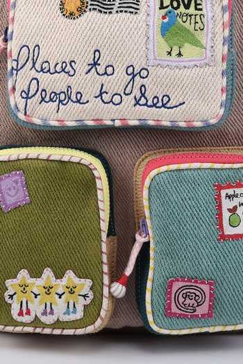 Shop CHOOSE KIND Multi Color Chinchilla Wander Winks Backpack Online at Aza Fashions Shop_CHOOSE KIND_Multi Color Chinchilla Wander Winks Backpack _Online_at_Aza_Fashions
