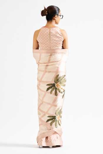 Issa Studio By Chetana & Swathi Ania Printed Saree with Blouse 