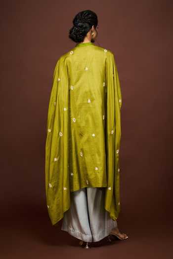 Issa Studio By Chetana & Swathi Saira Embroidered Kaftan & Palazzo Set 
