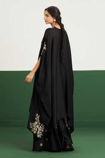 Issa Studio By Chetana & Swathi Farah Embroidered Kaftan & Pant Set 