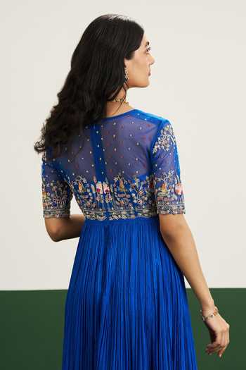 Issa Studio By Chetana & Swathi Emily Pleated Dress 