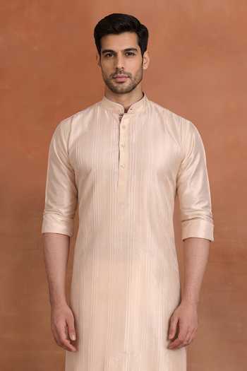 Raghavendra Rathore Jodhpur Regalia Pintuck Detail Kurta 