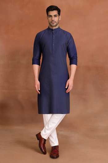 Raghavendra Rathore Jodhpur Blue Dominion Kurta 