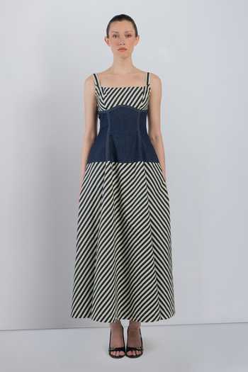 LEH STUDIOS Ivitsa Cotton Printed Dress 
