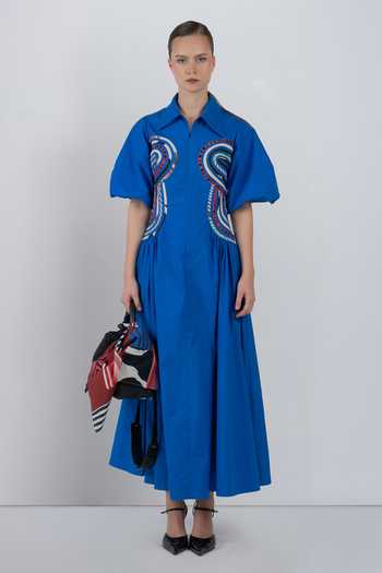 LEH STUDIOS Curva Cotton Dress 