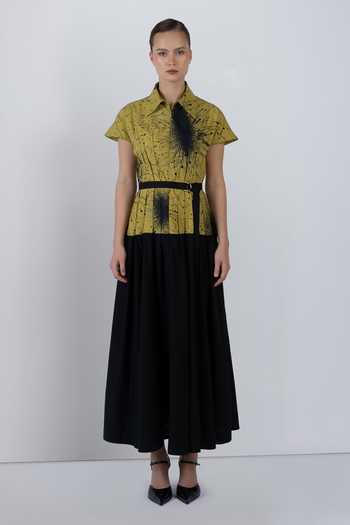 LEH STUDIOS Tyra Printed Dress 