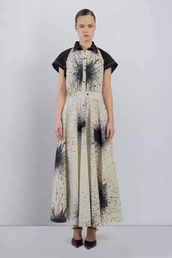 LEH STUDIOS Karolyn Print Dress 