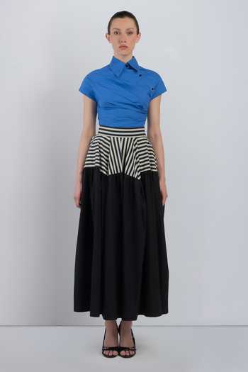 LEH STUDIOS Lille Draped Dress 
