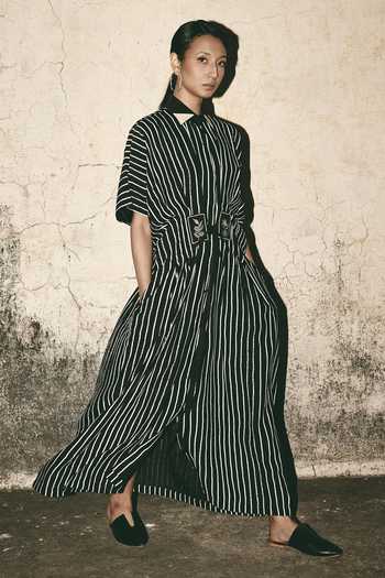 Atbw Stripe Print Dress 