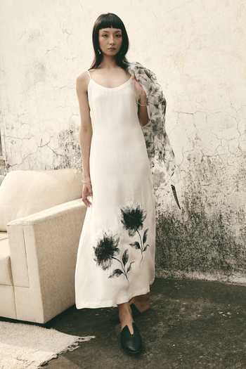 Atbw Floral Pattern Slip Dress 