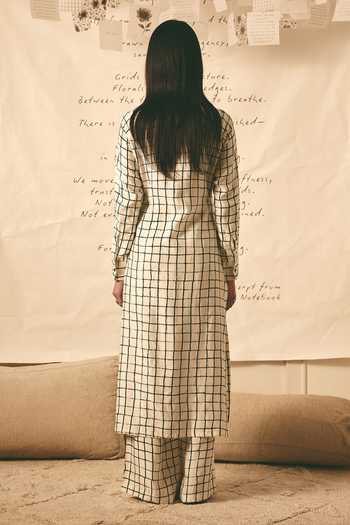 Atbw Grid Print Pant 