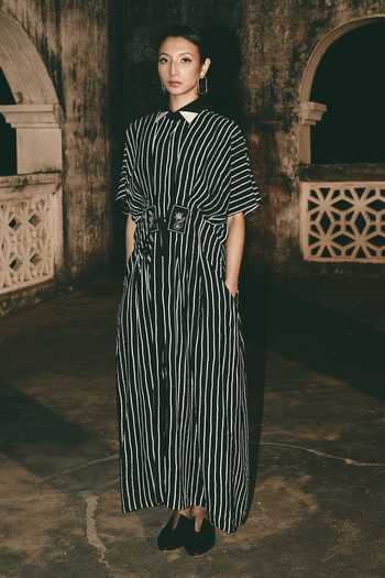 Atbw Stripe Print Long Shirt 