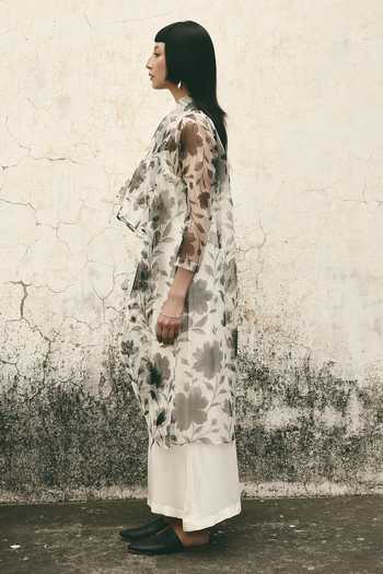 Atbw Floral Print Cape