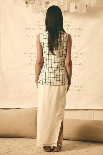 Atbw Bloom Pattern Pencil Skirt 