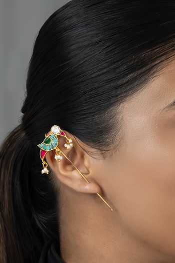 Joules by Radhika Tavina Embellished Ear Cuffs 