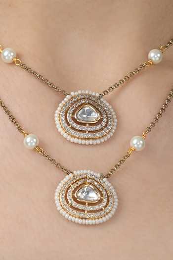 Buy Joules by Radhika Gold Plated Myvra Embellished Layered Necklace Online at Aza Fashions Buy_Joules by Radhika_Gold Plated Myvra Embellished Layered Necklace _Online_at_Aza_Fashions