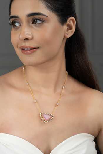 Joules by Radhika Avyra Embellished Necklace 