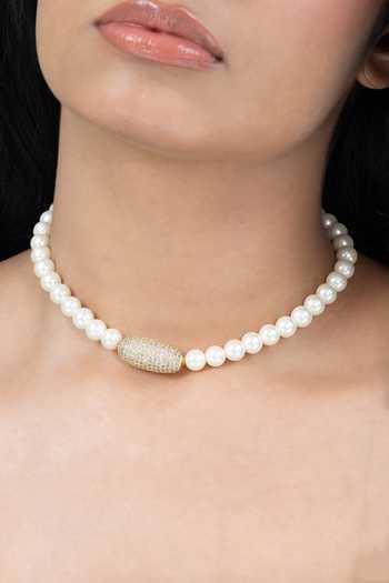 Joules by Radhika Sayona Pearl Necklace 
