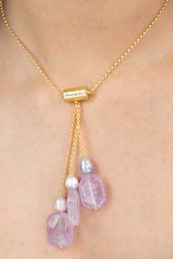 Buy Joules by Radhika Gold Plated Sareya Long Necklace Online at Aza Fashions Buy_Joules by Radhika_Gold Plated Sareya Long Necklace _Online_at_Aza_Fashions