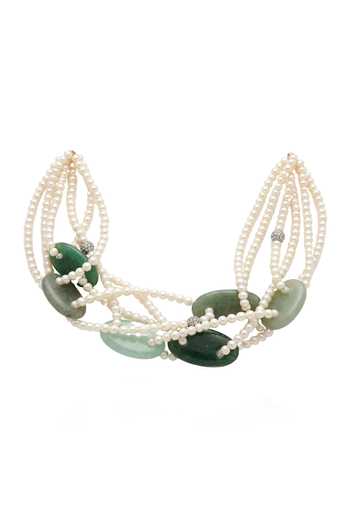 Joules by Radhika Aavina Pearl Necklace 