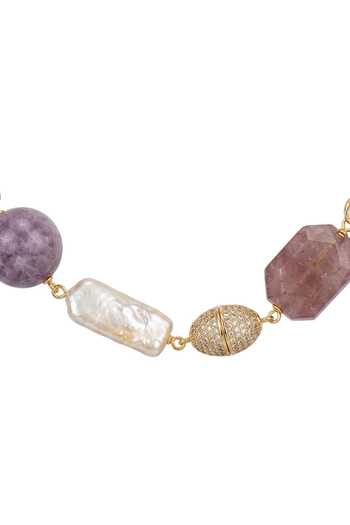Joules by Radhika Viyana Stone Embellished Necklace 