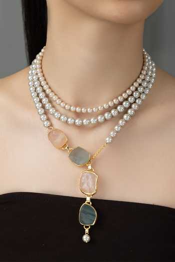 Joules by Radhika Neyana Pearl Necklace  