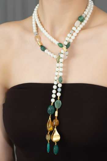 Joules by Radhika Siyana Pearl Necklace 