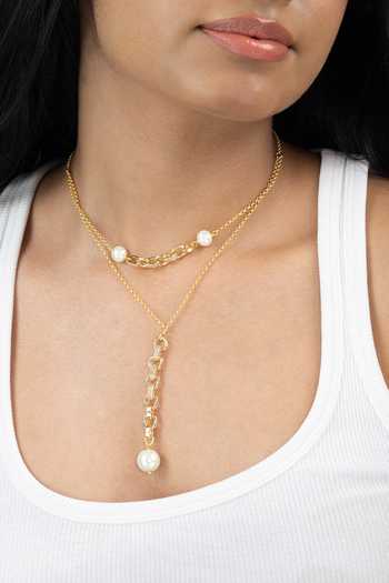 Joules by Radhika Zorya Pearl Necklace 