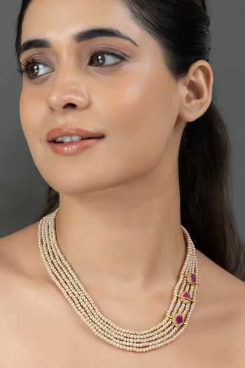 Joules by Radhika Viraya Pearl Necklace 